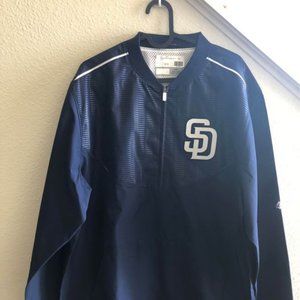 Navy blue San Diego Padres Majestic Authentic